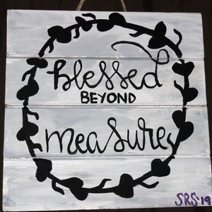 Custom painted home decor